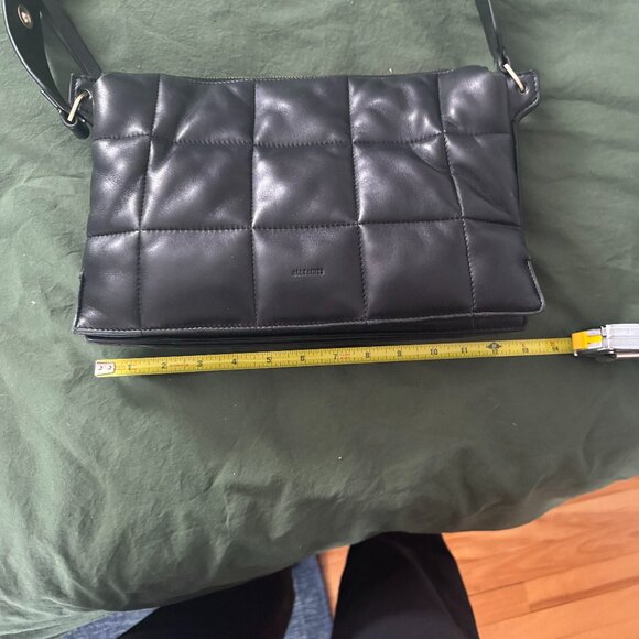 ALL SAINTS Sheringham Quilted Bag Black - Picture 7 of 9